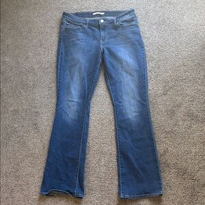 Levi's 715 Women's Boot Cut Jeans - Dark Blue sz 32
